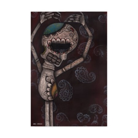 Trademark Fine Art Abril Andrade 'Unappreciated Skeleton' Canvas Art, 12x19 ALI37716-C1219GG